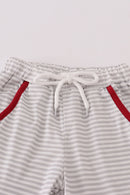 Alabama stripe elephant french knot pants set