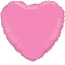18" Rose Pink Heart Balloon – Perfect for Valentine's Day & Celebrations