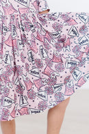 SALE Cheer S/S Pocket Twirl Dress