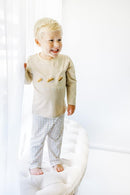 Sweet As Pie French Knot Boy Pant Set