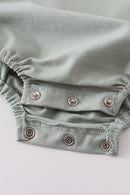 Sage blank basic t-shirt Adult Kids and baby bubble