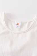 White blank basic kids teens adult tank top