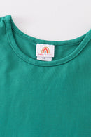 Teal blank basic kids teens adult tank top