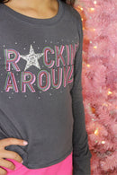 Rockin Around Tween Christmas Shirt