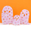 Flower power acrylic ghosts