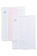 Baby Girls Pink Teddy Bear Burp Cloth Set (2 Pack) – Cotton Burp Cloths | The Prissy Pelican Boutique Bossier City LA