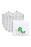 Mallard Duck Baby Bib & Burp Cloth Gift Set | Southern Baby Boy Gift Set | Bossier City Baby Boutique