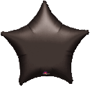 19" Black Star Balloon - Perfect for Parties, New Year's, Graduations & More!
