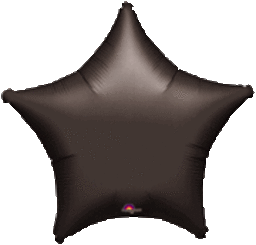 19" Black Star Balloon - Perfect for Parties, New Year's, Graduations & More!
