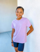 Lavender Frost Relaxed Tee