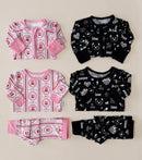 Bamboo Zip Romper | Cherry Bear