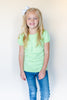 Girl's Short Sleeve Puff Shirts