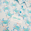 Aqua Crab Men's Polo Shirt