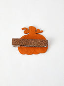 Halloween Pumpkin Girls Hair Clip