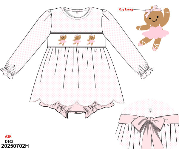 Tinsel Toes Skirted Bubble