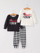 Christmas 3 Piece Girls Pajama Set