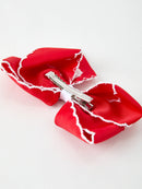 Winter Christmas Santa Hair Clip 4.3inch