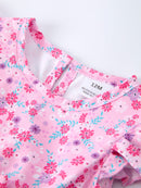 Mommy & Me Baby Girls Romper-Spring Floral Print