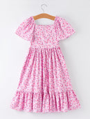 Mommy & Me Adult Dress – Spring Floral Print