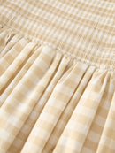 Mommy & Me Adult Plaid Smocked Dress