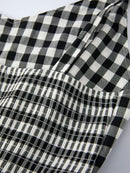 Mommy & Me Adult Plaid Smocked Dress