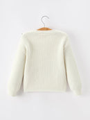 Winter Christmas Girls Pullover Sweater