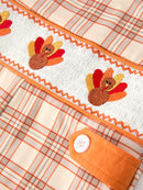 Thanksgiving Turkey Plaid Baby JonJon