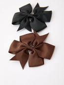Girls Bow Hair Clip Set