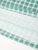Western Plaid Horse Embroidered Girl Dress