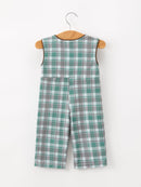 Plaid Moose Smocked Baby Boy JonJon