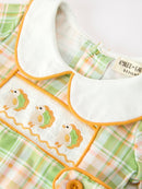 Thanksgiving Turkey Smocked Baby Boy JonJon