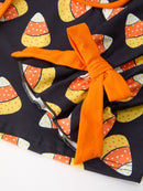 Halloween Candy Corn Mommy and Me Pajama Set Matching Lounge Set