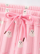 Halloween Ghost Mommy and Me Pajama Set Lounge Set
