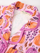 Mommy & me Halloween Pumpkin Pajama Set