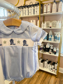 Boogie Bubble– Smocked Cowboy Boot Bubble