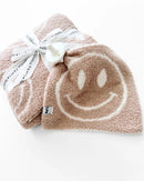 Smiley Plush Lovey | Latte