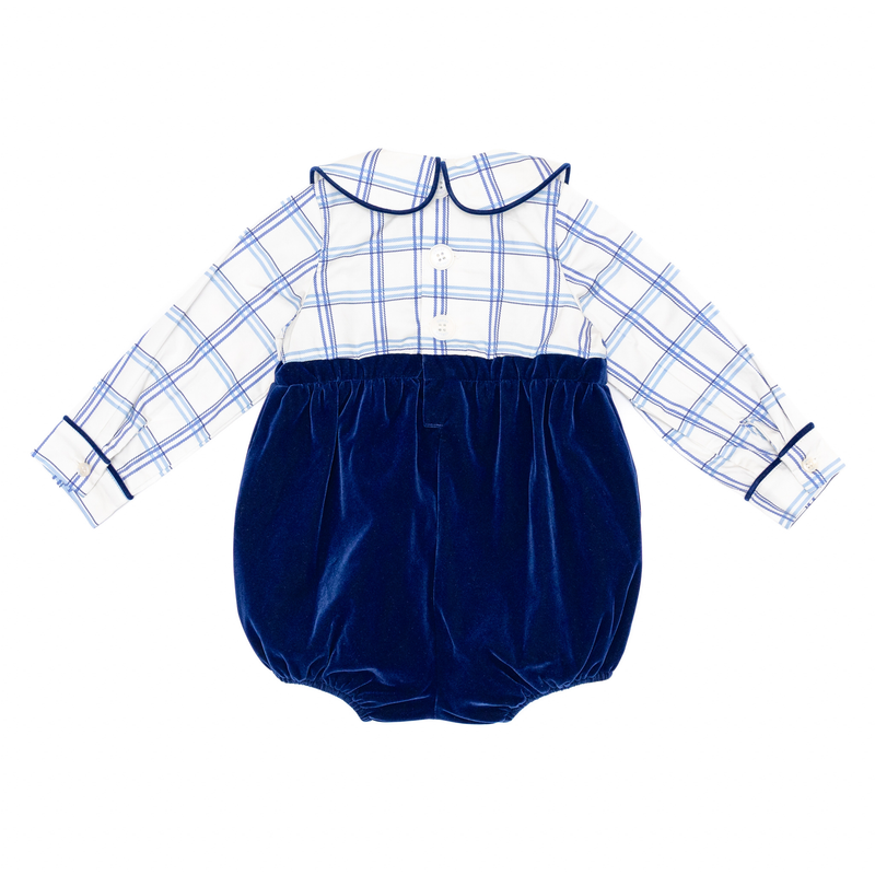 Long Sleeve Beau Bubble in Prescott Plaid