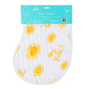 Baby Burp Cloth & Bib Combo: Hey Yall! Southern Baby Gift