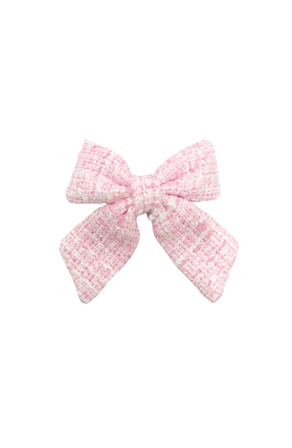 Tweed Hair Bow
