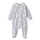 Cottontail Crew Soft Bamboo Easter Zipper Romper for Baby