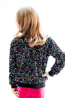 Confetti Velvet Sequin Jacket