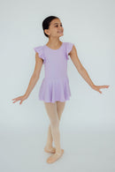 Lavender S/S Twirl Leotard