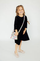 Unicorn Glitter Girl's Crossbody Purse