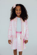 Diva Pink Flip Sequin Jacket