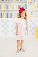 SALE Rosie Posie S/S Pocket Twirl Dress
