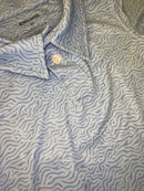 Light Blue Topo Polo – Boys Performance Shirt