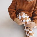 Chunky Knit Sweater | Rust