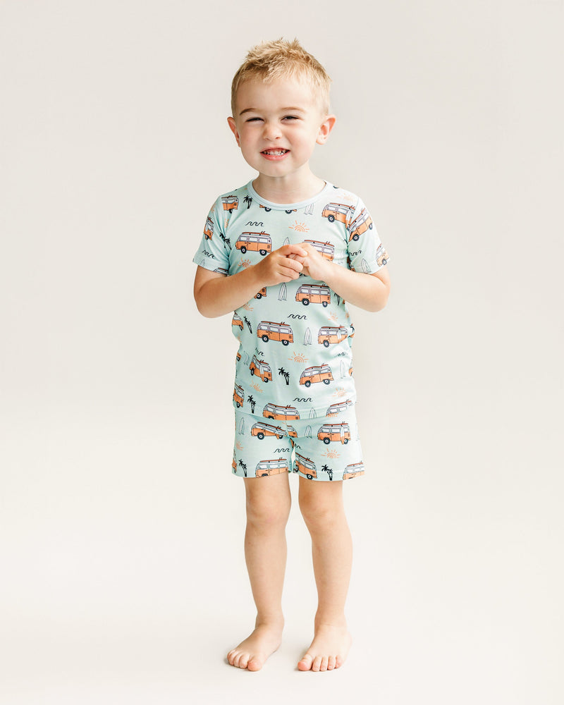 Bamboo Shorts Set | Retro Beach