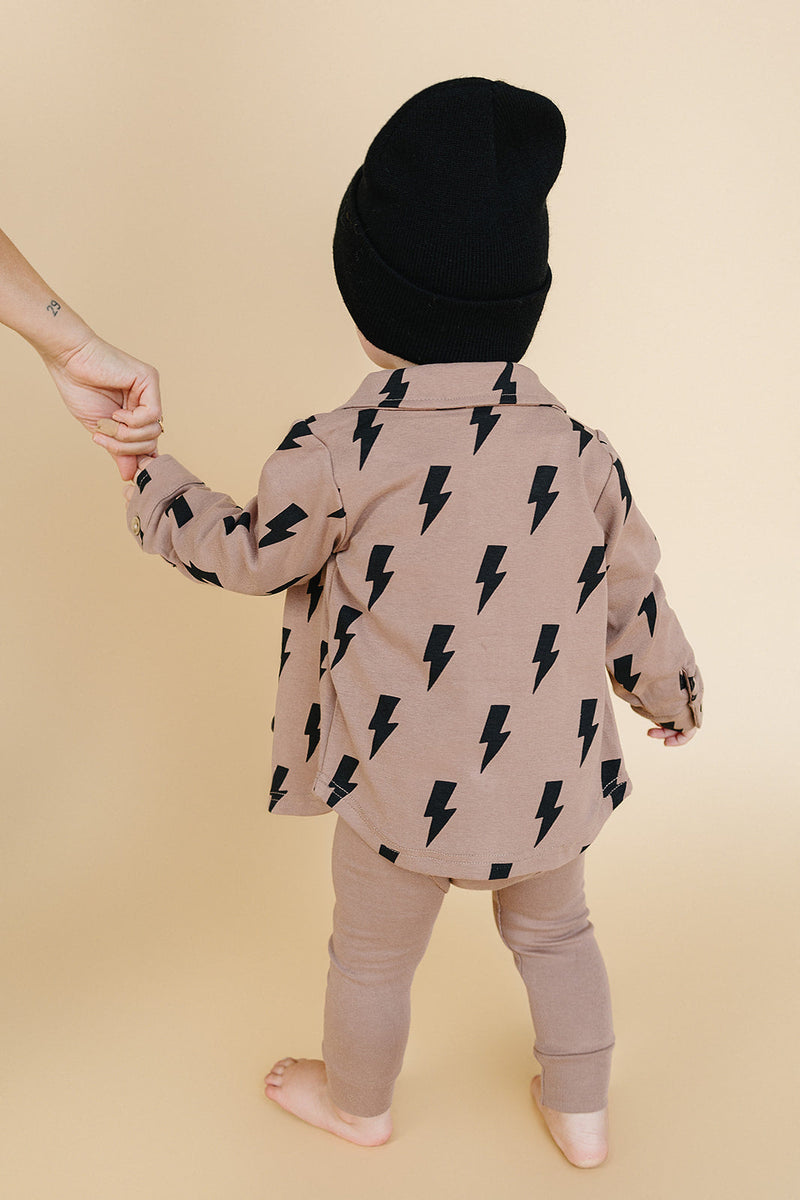 Shacket | Mocha Bolts