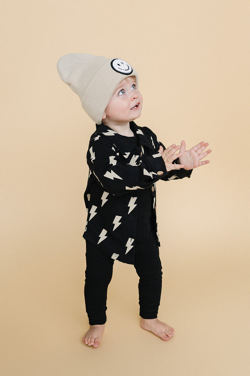 Shacket | Black Bolts